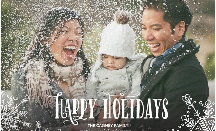 Personalized Holiday Photo Card