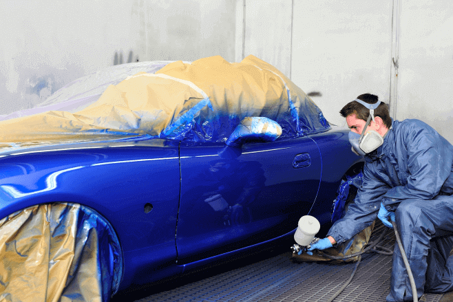 Importance of painting your car after collision: