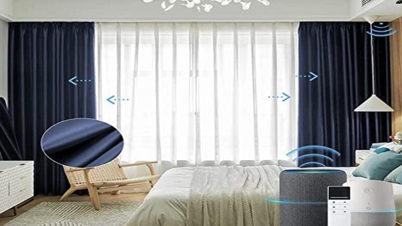 What is the difference between motorized curtains and regular curtains