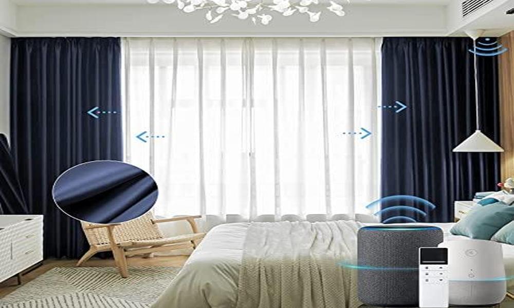 What is the difference between motorized curtains and regular curtains?